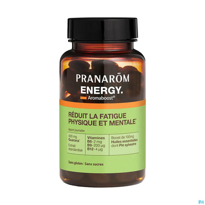 Aromaboost Energy Énergie 60 Capsules