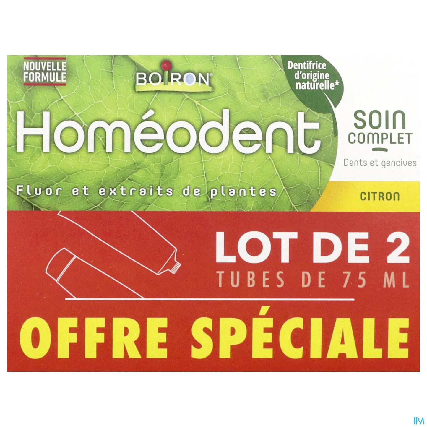 Homeodent Soin Complet Dents Et Gencives Citron 75Ml X2