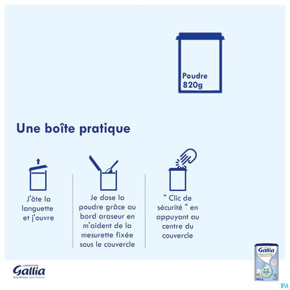 Galliagest 3 Growth Milk 800g