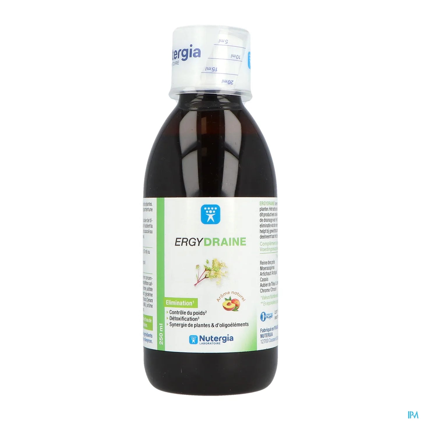 Ergydraine - Élimination Rénale Et Hépatique - 250 Ml