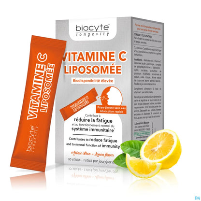 Vitamine C Liposomée Poudre 10 Sachets