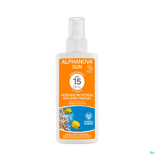 Spray Solaire Facteur De Protection 15 125 g