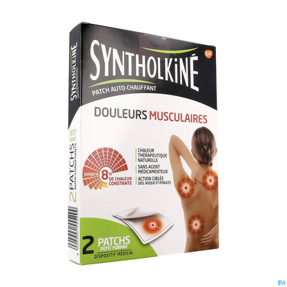 Cerotto riscaldante di piccole dimensioni 13 x 9,5 cm autoadesivo per il trattamento del dolore muscolare