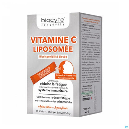 Vitamine C Liposomée Poudre 10 Sachets