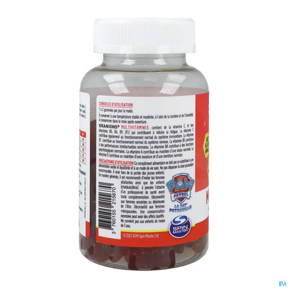 Kid Multivitamines Pat Patrouille 60 Gummies