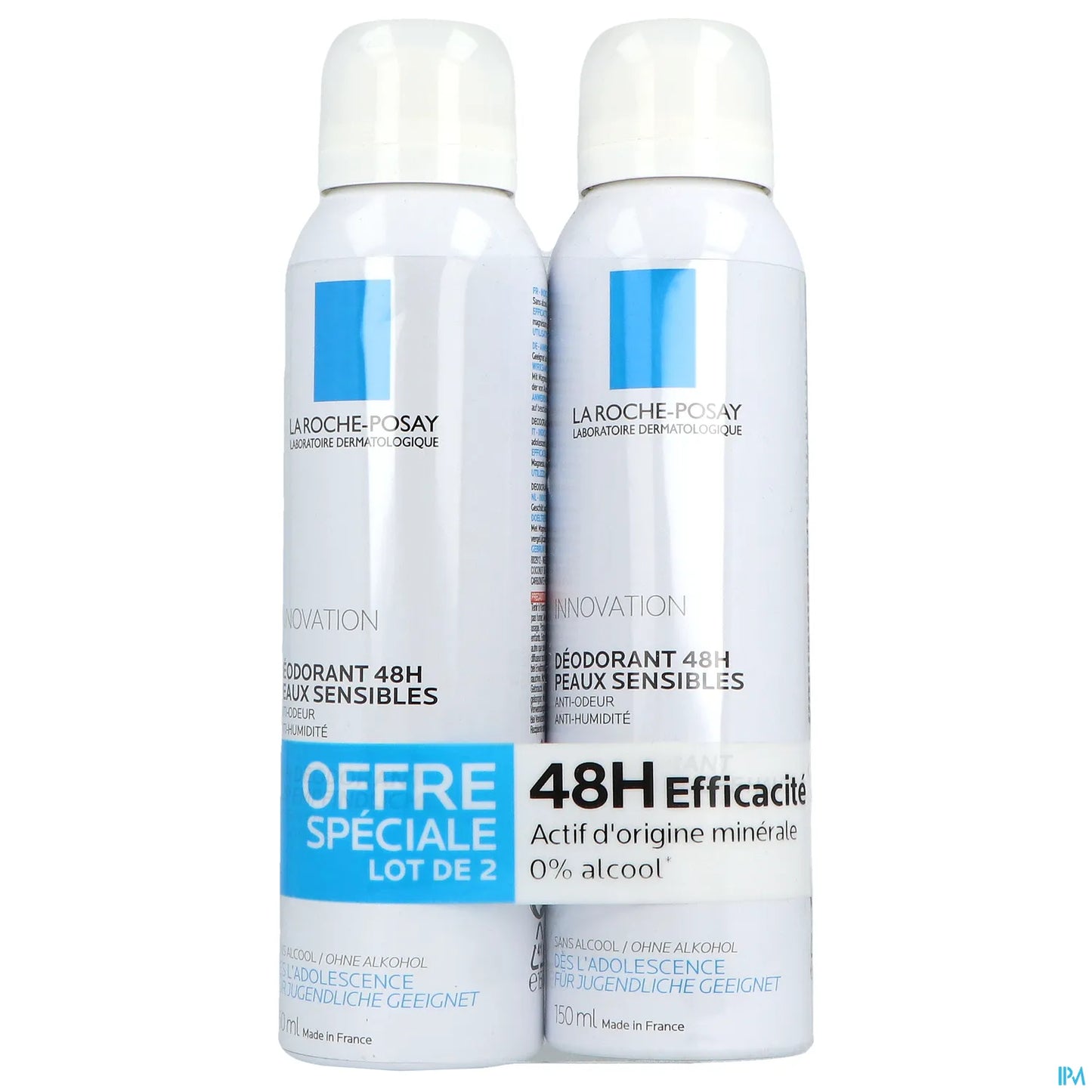 48h Physiological Deodorant 2x150ml