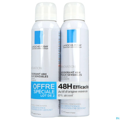 48h Physiological Deodorant 2x150ml