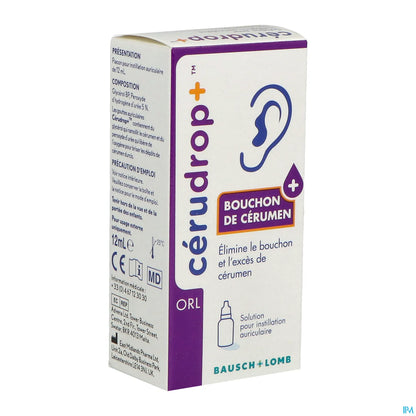 Cérudrop+ 12ml Solution Auriculaire