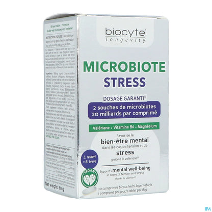 Microbiote Stress 30 Tablets