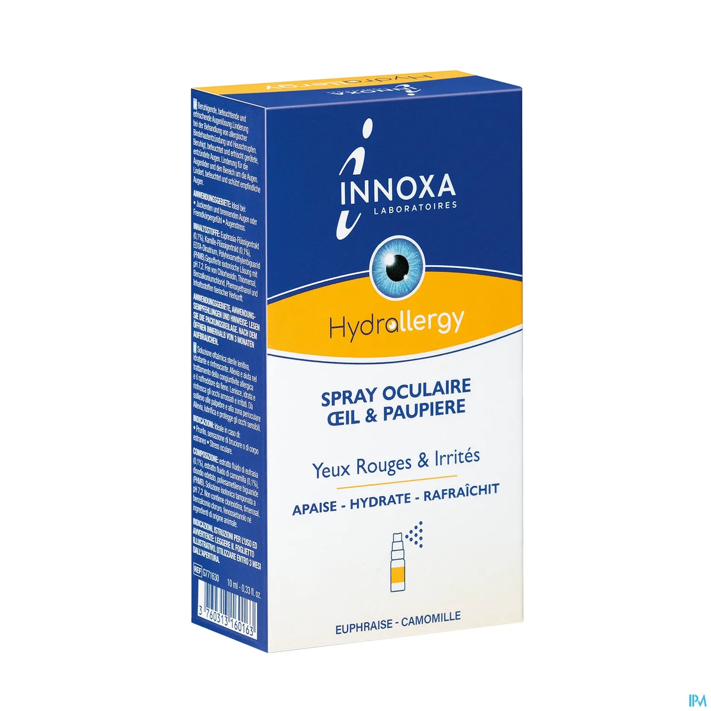 Innoxa Formule Bleue Spray Yeux Rouges et Irrités