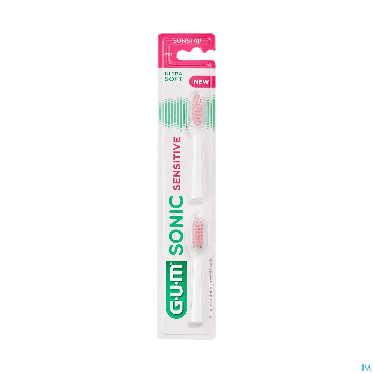 GUM Sonic Sensitive Têtes de Rechange 4111