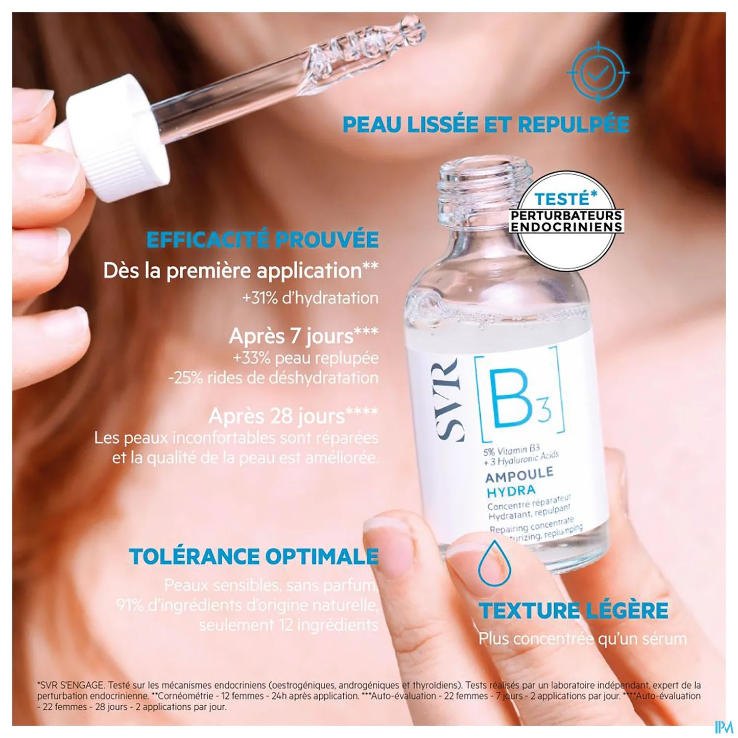 Ampoule Hydra B Hydratante 30ML Peaux Sensibles