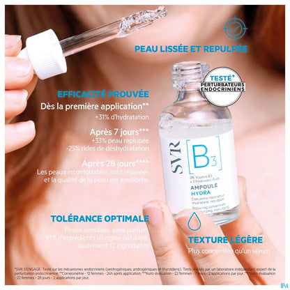 Ampoule Hydra B Hydratante 30ML Peaux Sensibles