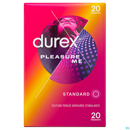 Pleasure Me 20 Préservatifs Lubrifiés Ultra Perlés