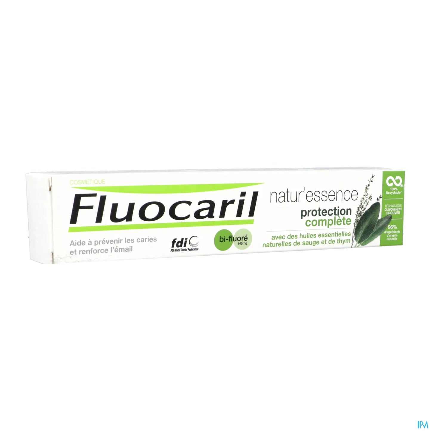 Natur'Eessence Protection Complete 75ml Bifluoric Toothpaste 145mg