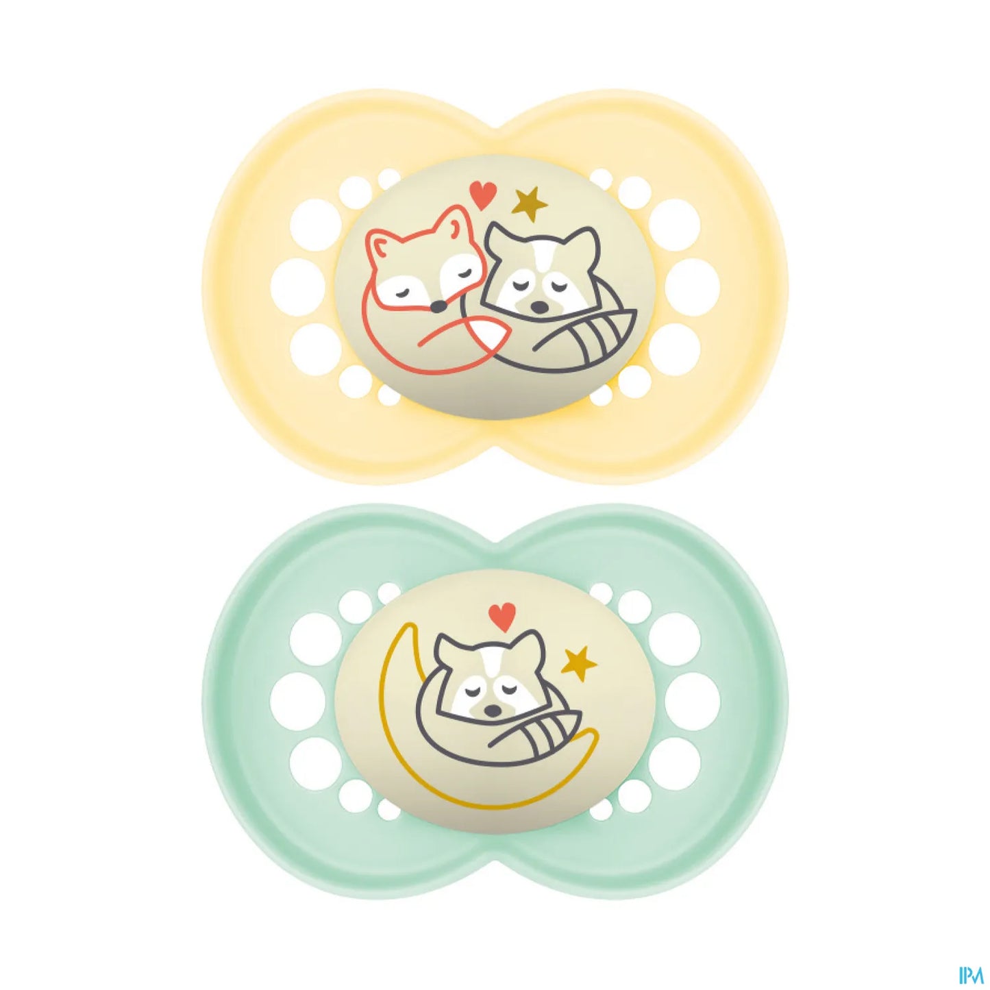 Sucette Original Nuit Silicone +18 Mois Lot de 2