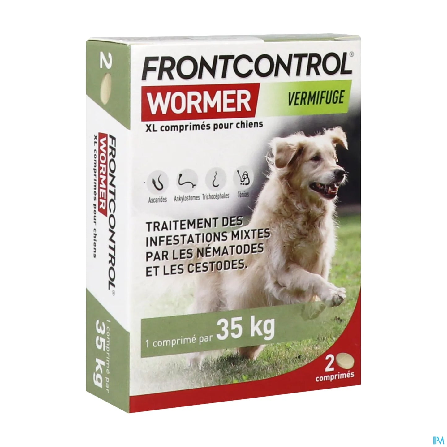 Frontcontrol Wormer Dog XL Deworming Tablet