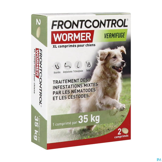 Frontcontrol Wormer Dog XL Deworming Tablet