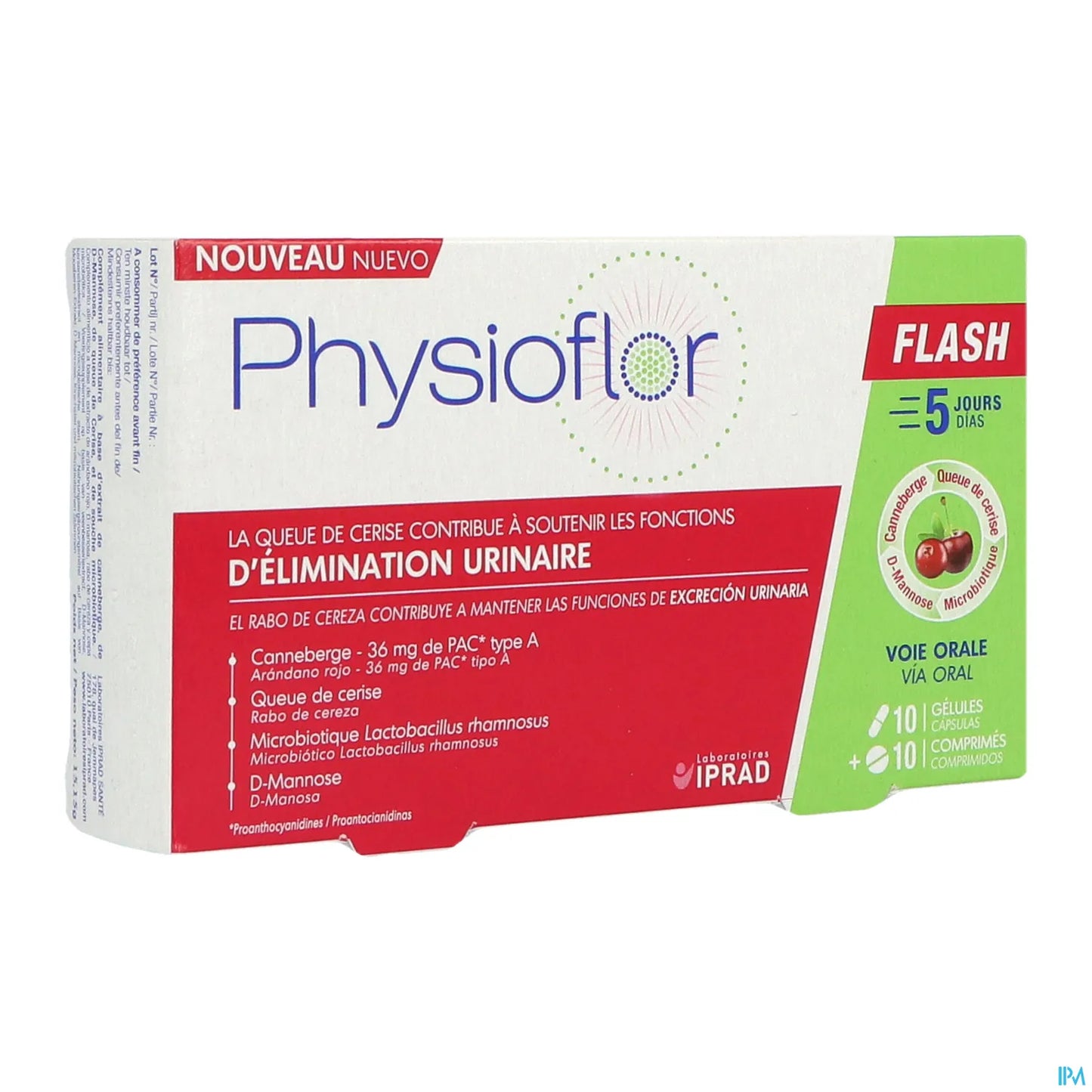 Iprad Sante Physioflor Flash 10 Capsule 10 Compresse