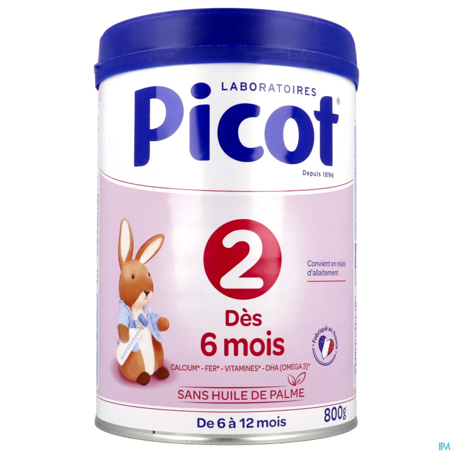 Lait Nutrition Quotidienne 2ème Âge 800g