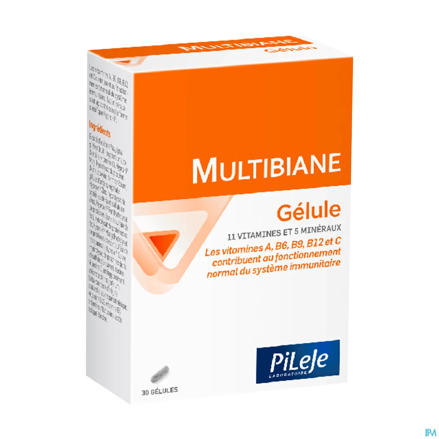 Multibiane 30 Gélules Vitamines Minéraux