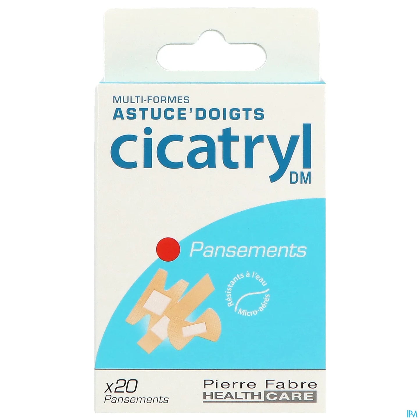 Cicatryl Pansements Multi-Formes Astuce Doigts X20