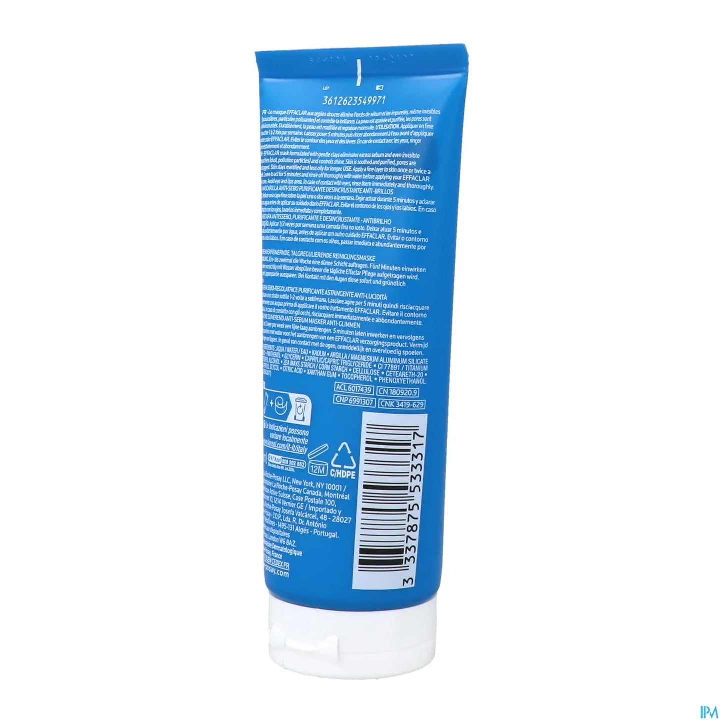 Effaclar Masque Argile Pour Peaux Grasses 100ml