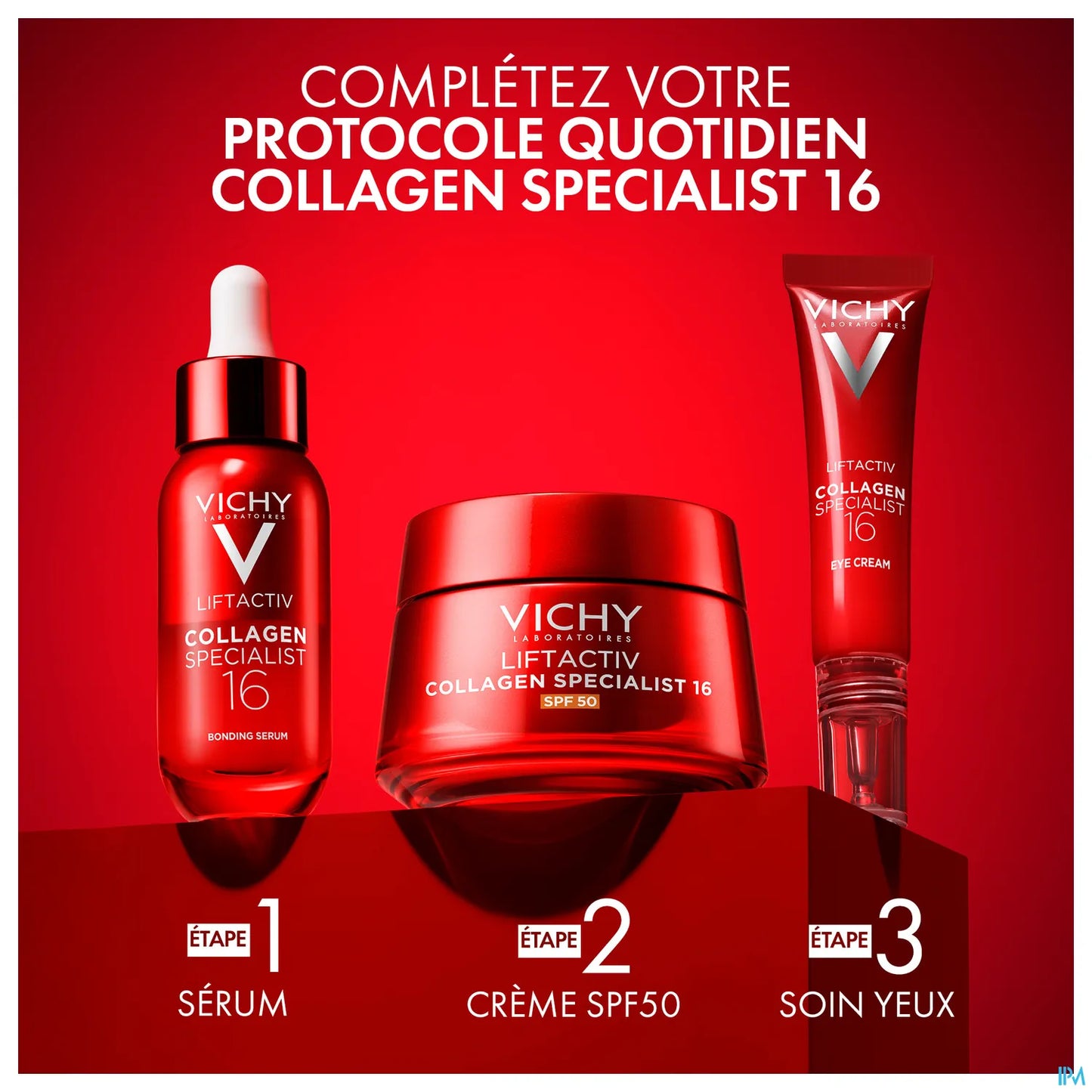 Vichy Liftactiv Collagen Specialist 16 Crème SPF50 Recharge 50 mL