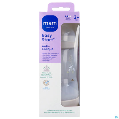 Biberon anti-colica Easy Start 260ml Tettarella Sabbia Flusso 2