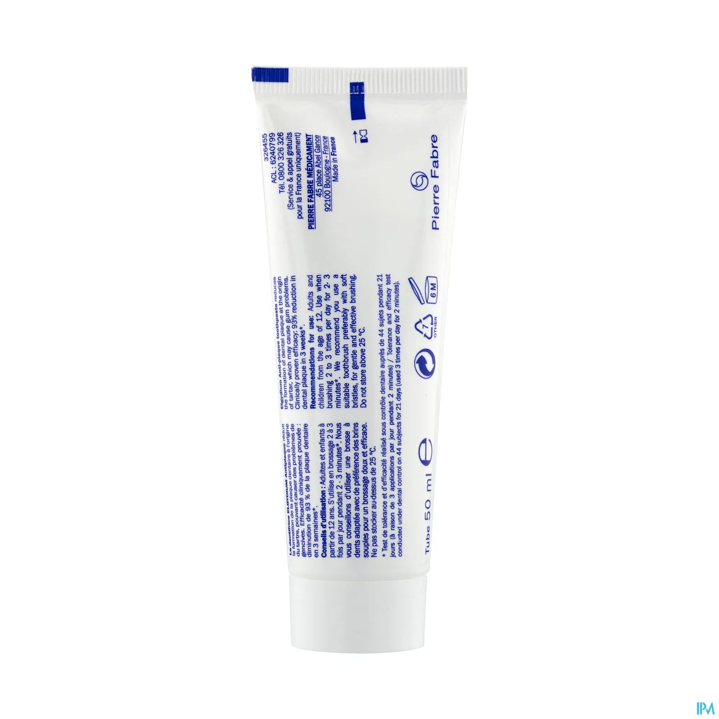 Anti Plaque Toothpaste 50ml