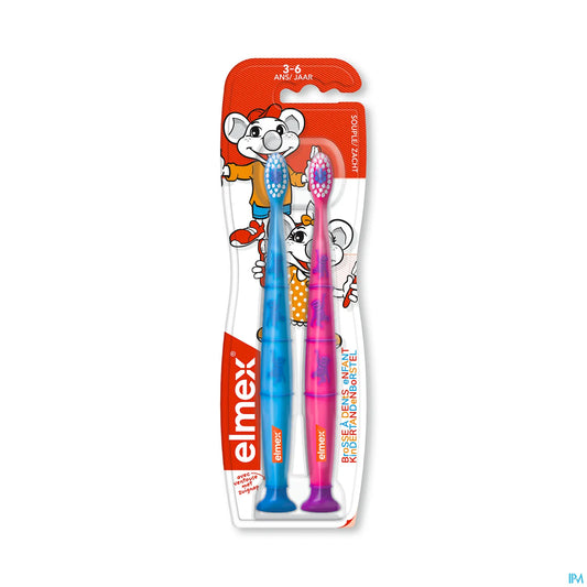 Children's Toothbrush 3-6 Years Duo Pack