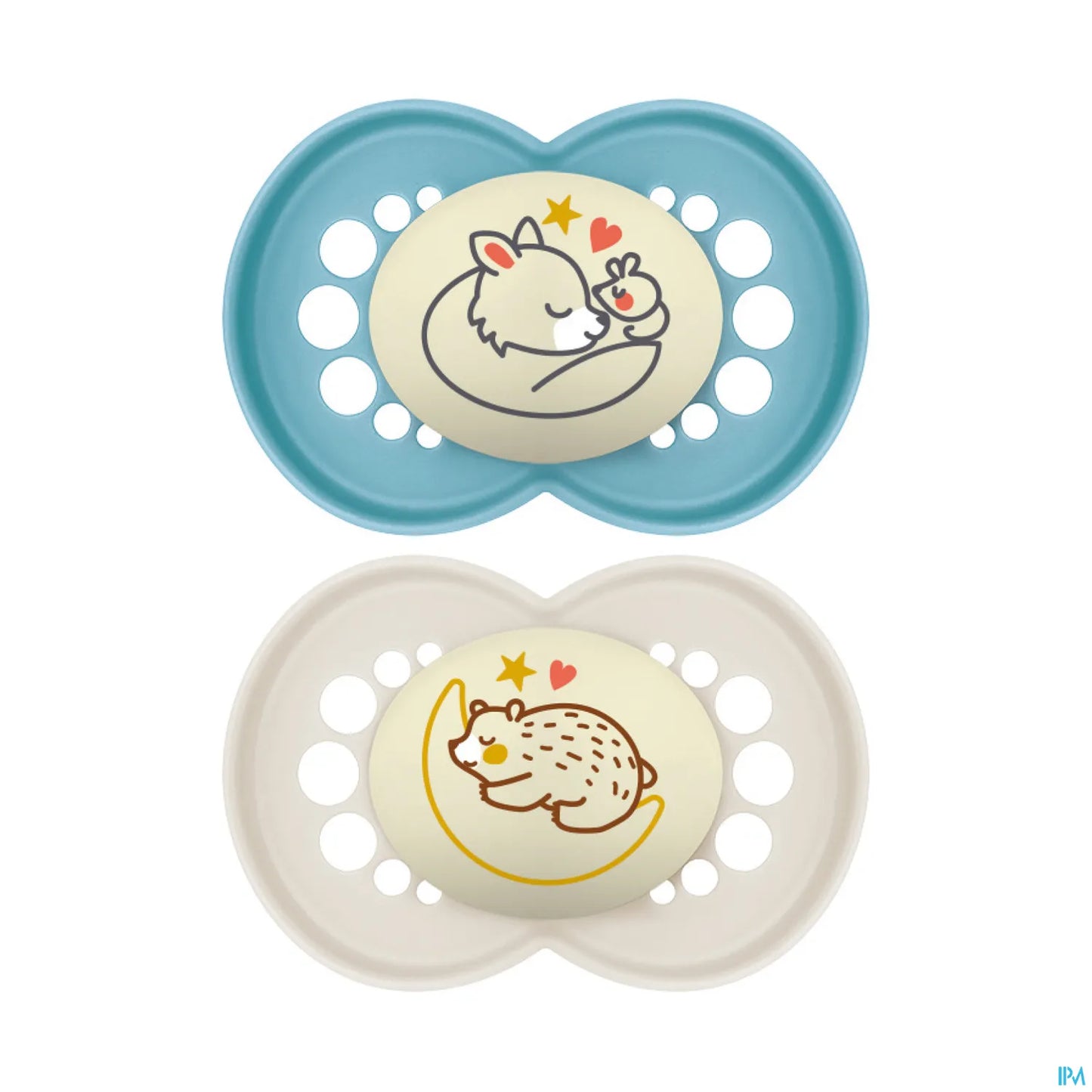 Sucette Original Nuit Silicone +18 Mois Lot de 2