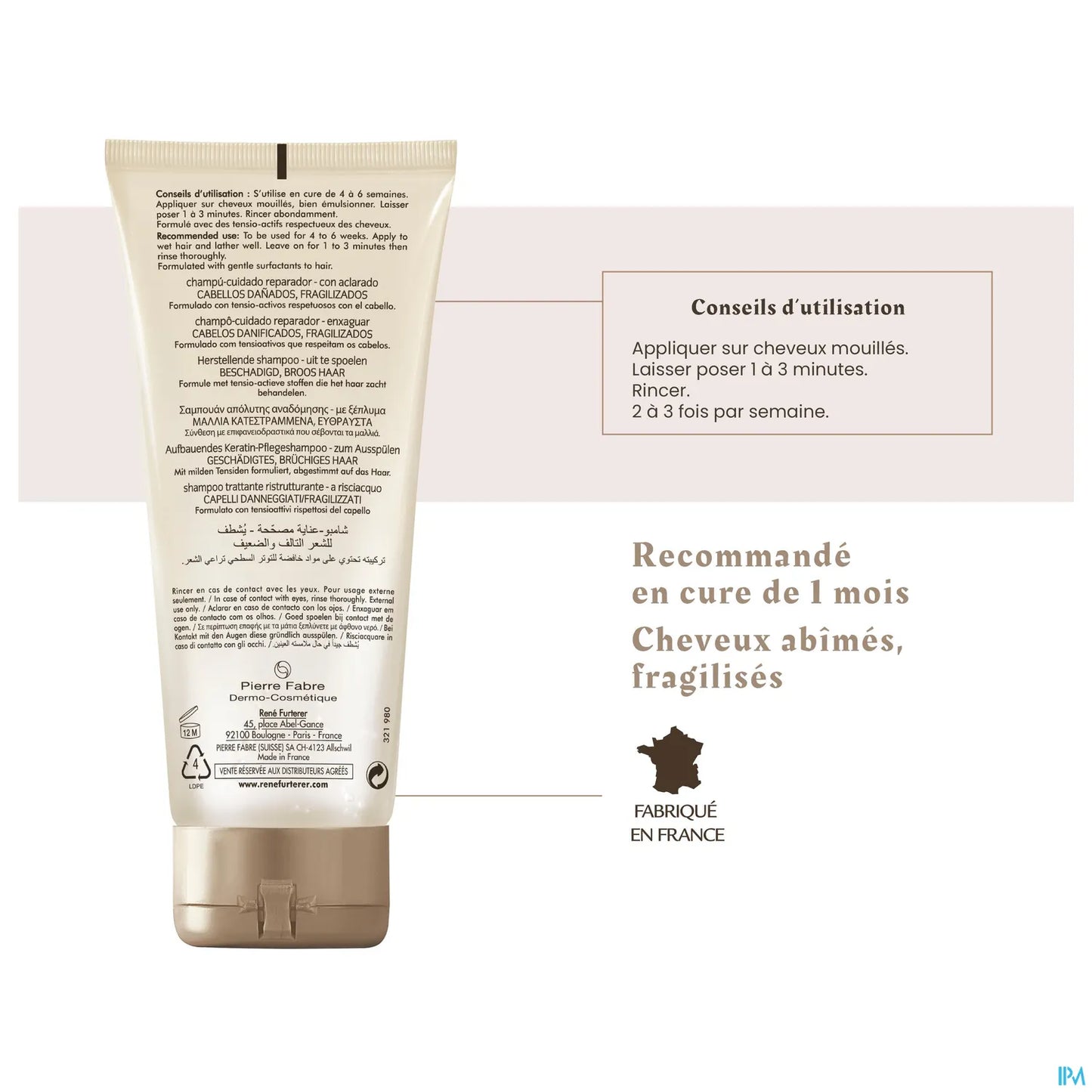 Absolue Kératine Shampooing Soin Réparateur 200ml