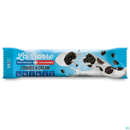 La Barre Protéines Vitamines Cookie Cream 49g