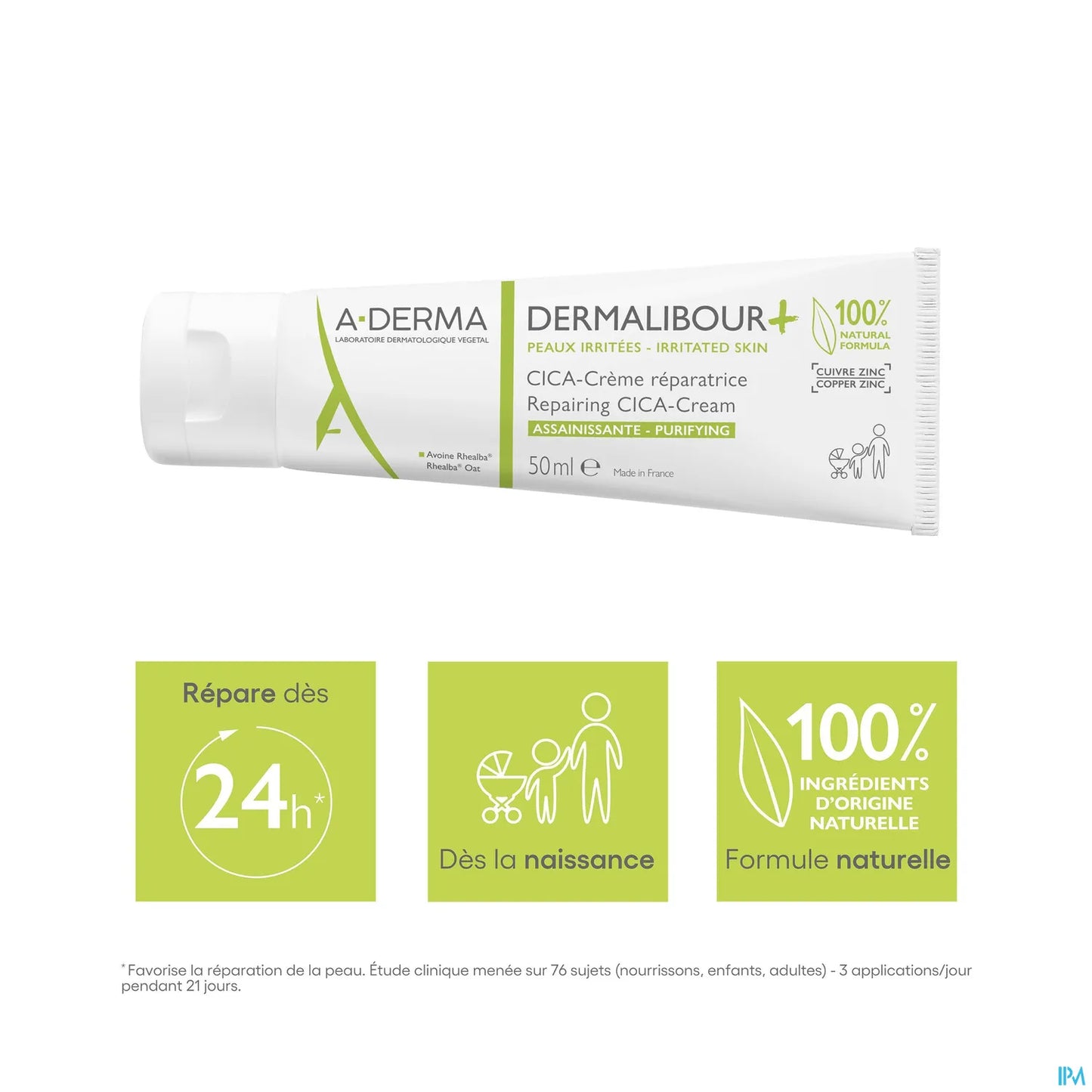 Dermalibour+CICA Crème Réparatrice 100ml