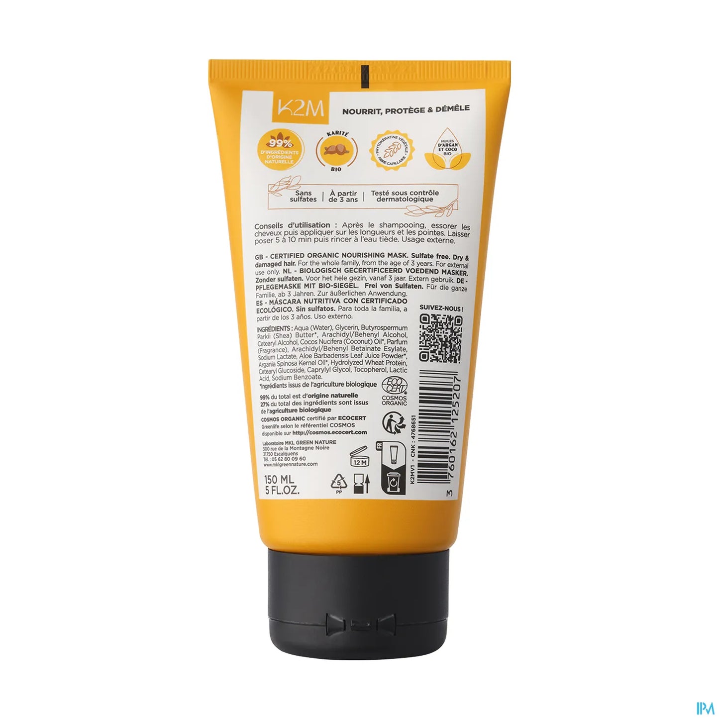 Green Nature K2M Masque Nutrition 150 ml