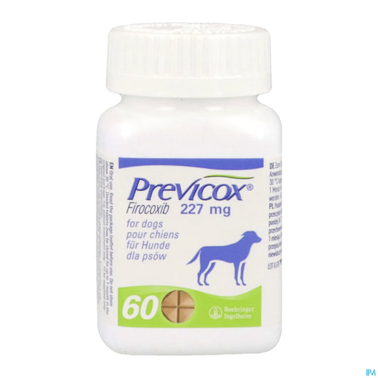 Previcox Comprimés à Croquer 227 mg Chien Boite de 60