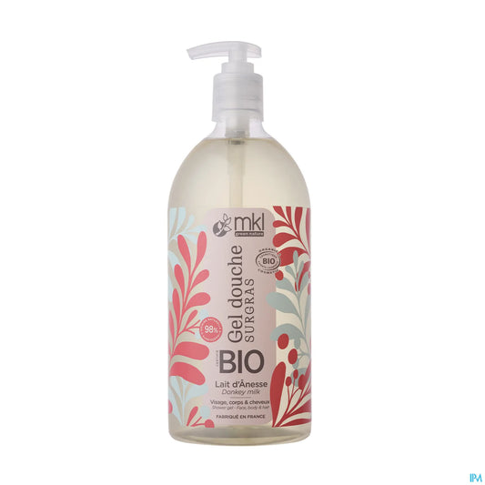 Green Nature Organic Donkey Milk Shower Gel 1L