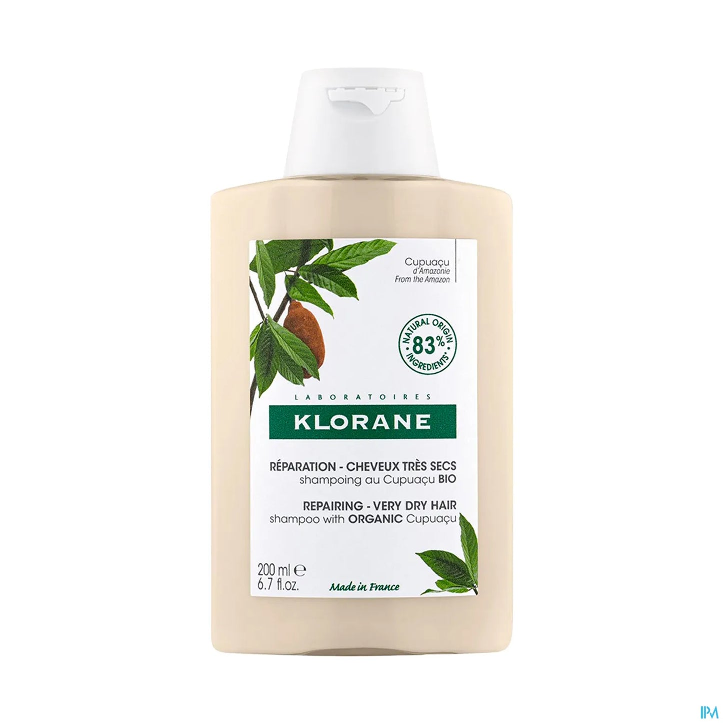 Shampoo riparatore con burro di cupuaçu biologico 200 ml