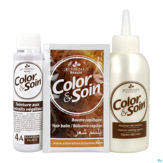 Coloration Permanente Marron Glacé 4A