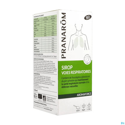Aromaforce Sirop Voies Respiratoires Bio 150ml