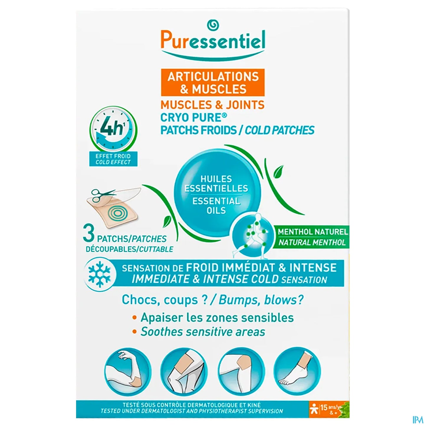 Joints and Muscles Cryo Pure Cold Patches 3 Patches