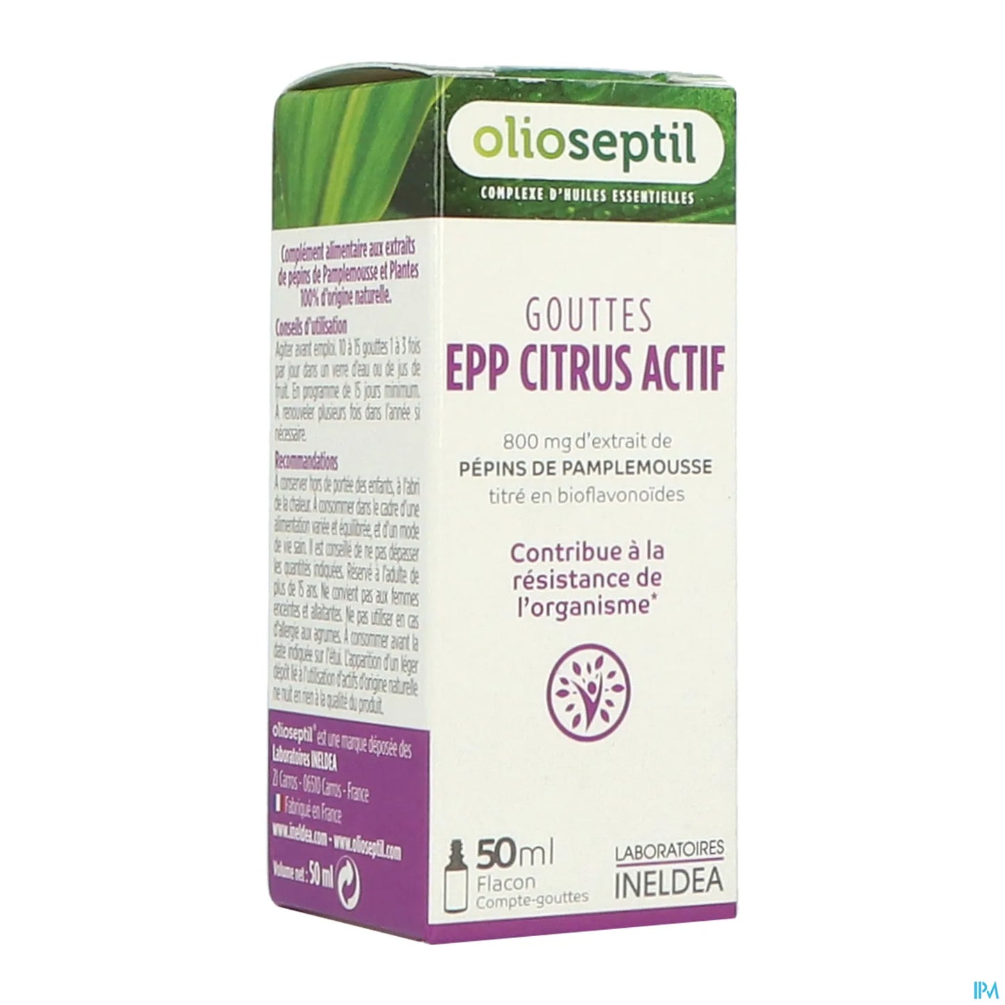 Ineldea Olioseptil EPP Citrus Active 50ml