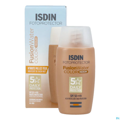 Fotoprotector Fusion Water Color SPF50 50ml Medium