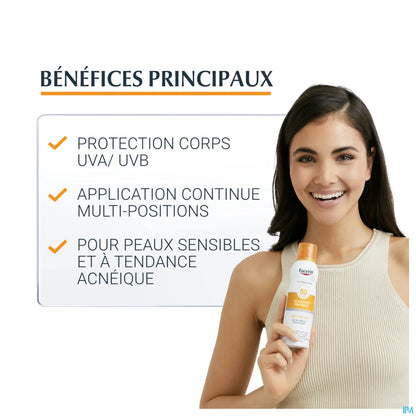 Sun Brume Transparente Toucher Sec SPF 50