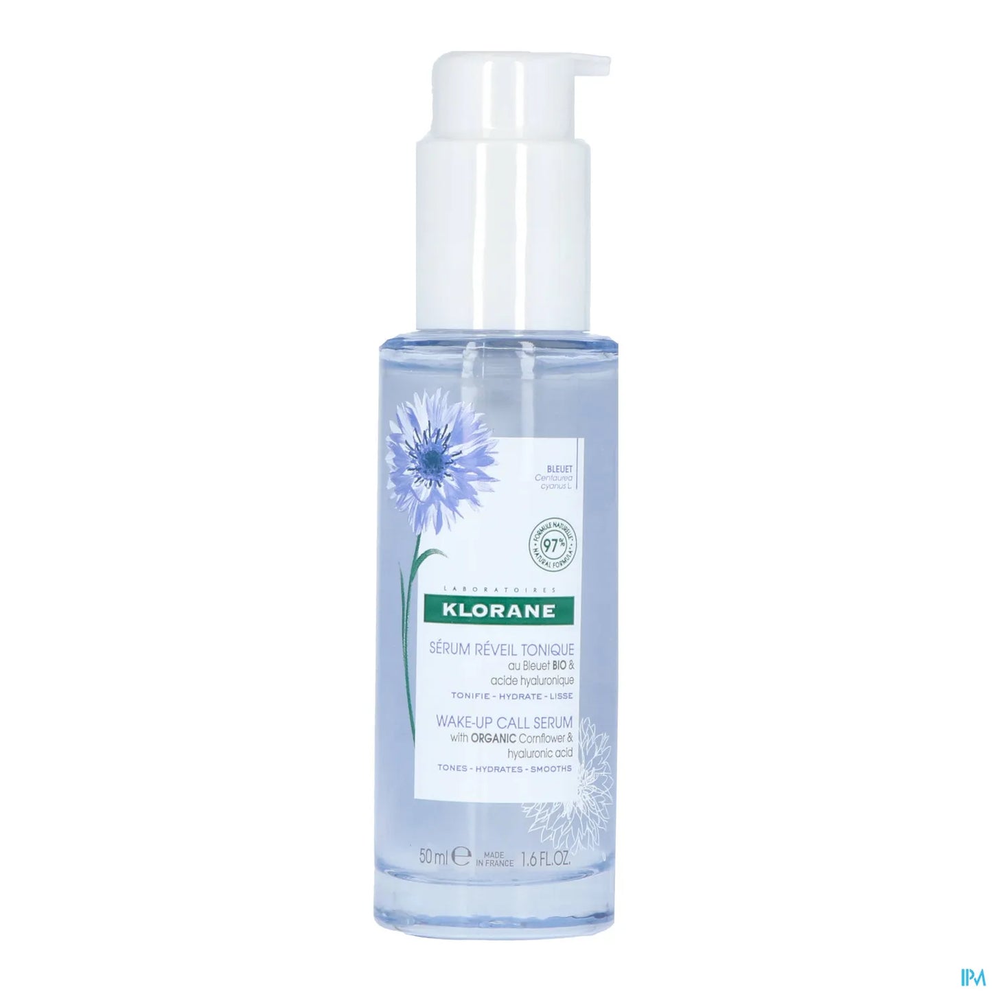 Sérum Réveil Tonique Bleuet Bio 50 ml