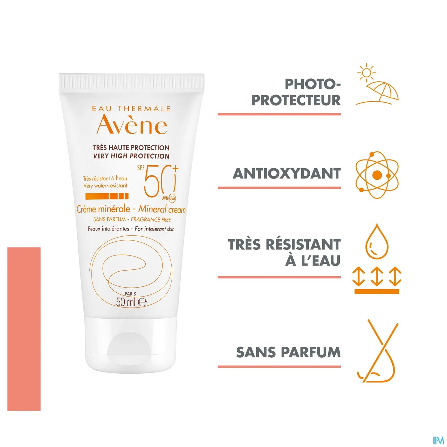 Crème Minérale de Jour SPF 50+ 50ml