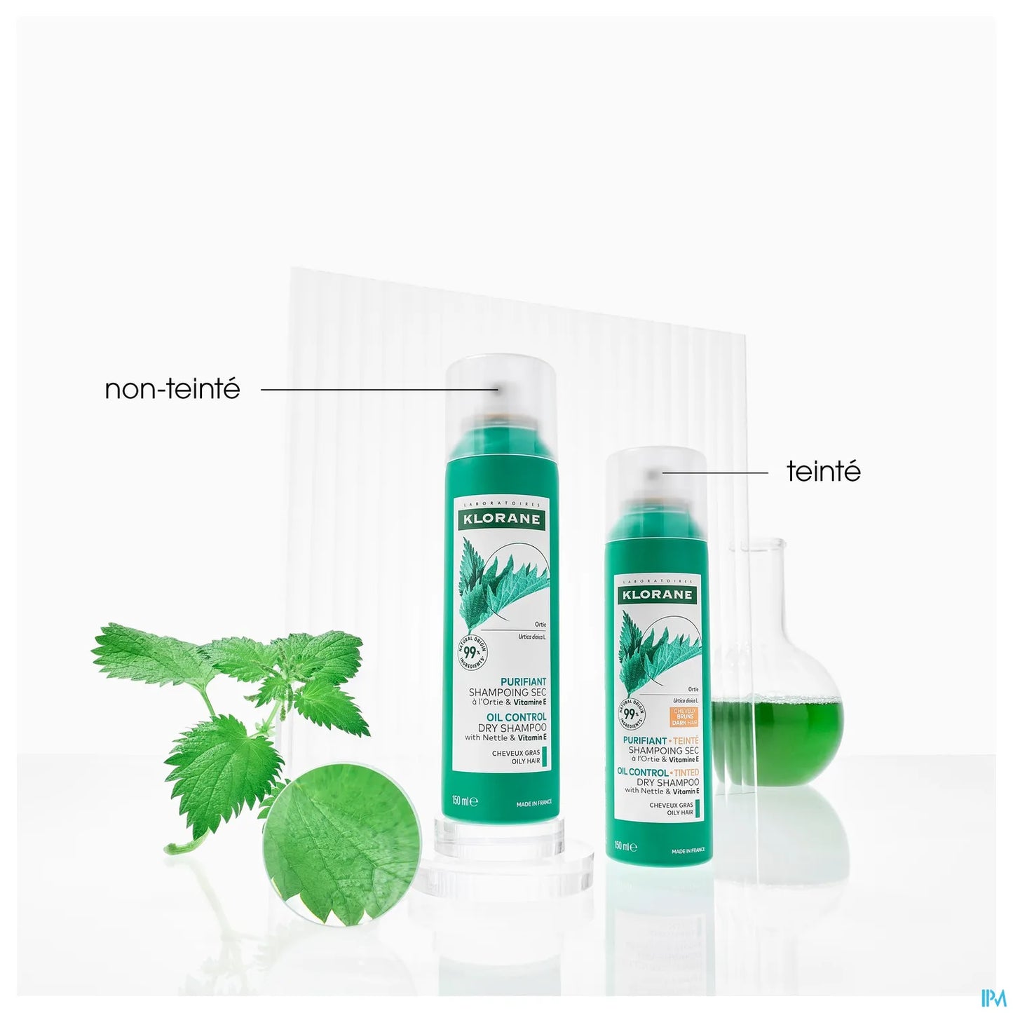 Shampoing Sec Teinté Ortie Et Vitamine E 150 ml