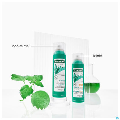 Shampoing Sec Teinté Ortie Et Vitamine E 150 ml