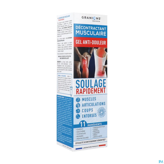 Décontractant Musculaire Gel Anti-Douleur 100ml Tube